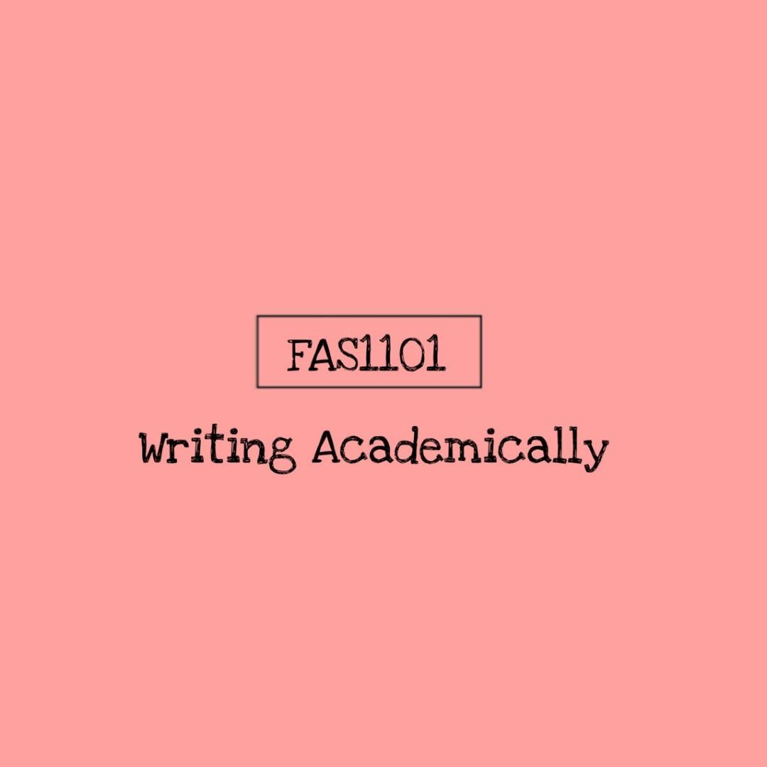 FAS1101 notes (Category: Assessment Books) located in Singapore. Submitted by bubbears (Listing ID 277548539, Image 1). Description: Topic : sociolinguistics Research proposal - $3 Overview essay ( i have 2 different ones)- 1 for $3 , both for $5 Final essay - $5 All for $10 ( 1 rp, 2oe, 1fe) final grade: A- Taken in AY19/20 sem 1 Will send soft copy through email after payment!.