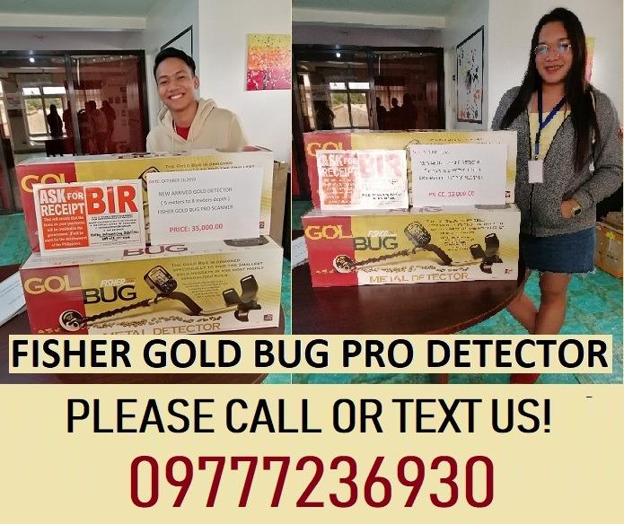 Gold Detector Metal Detector 5 meters depth Fisher Gold Bug Pro