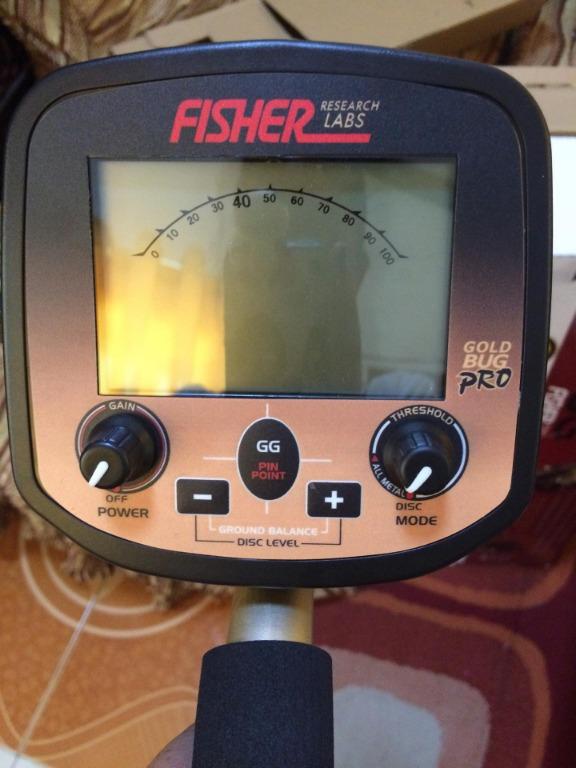 Gold Detector Metal Detector 5 meters depth Fisher Gold Bug Pro
