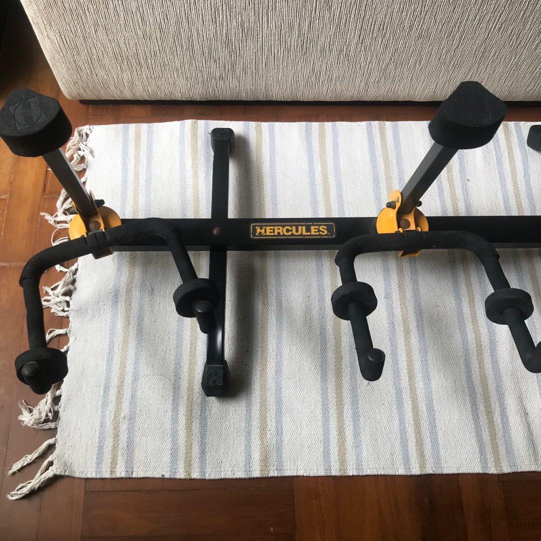 Hercules 3 Guitar Stand, Hobbies & Toys, Music & Media, Musical