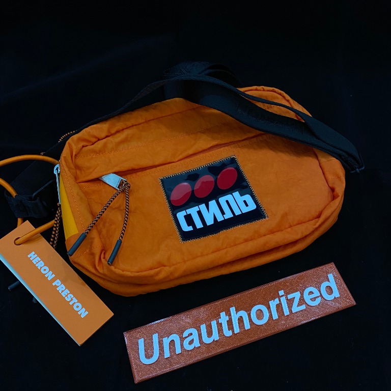 Heron preston camera bag hot sale