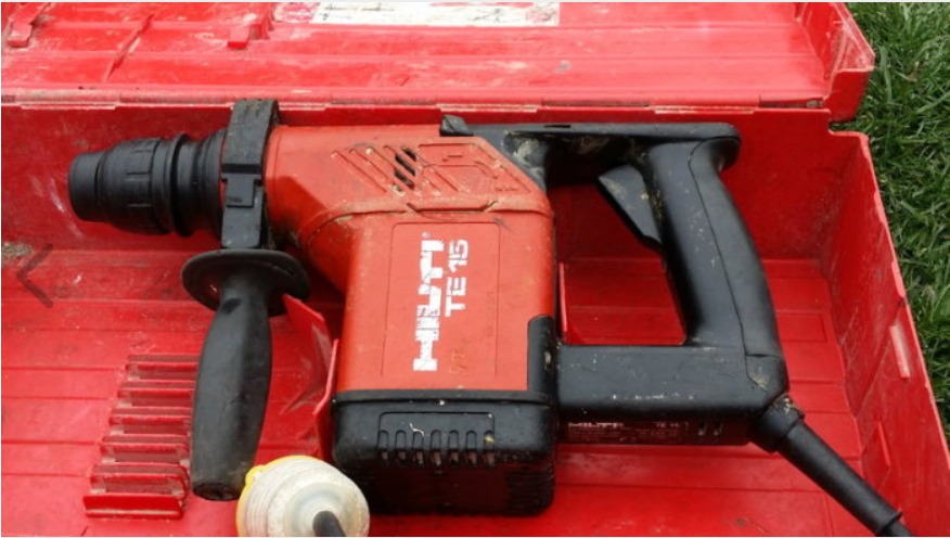HILTI TE 15 Rotary Hammer Drill With 2 Extension Reel Everything Else Others on Carousell