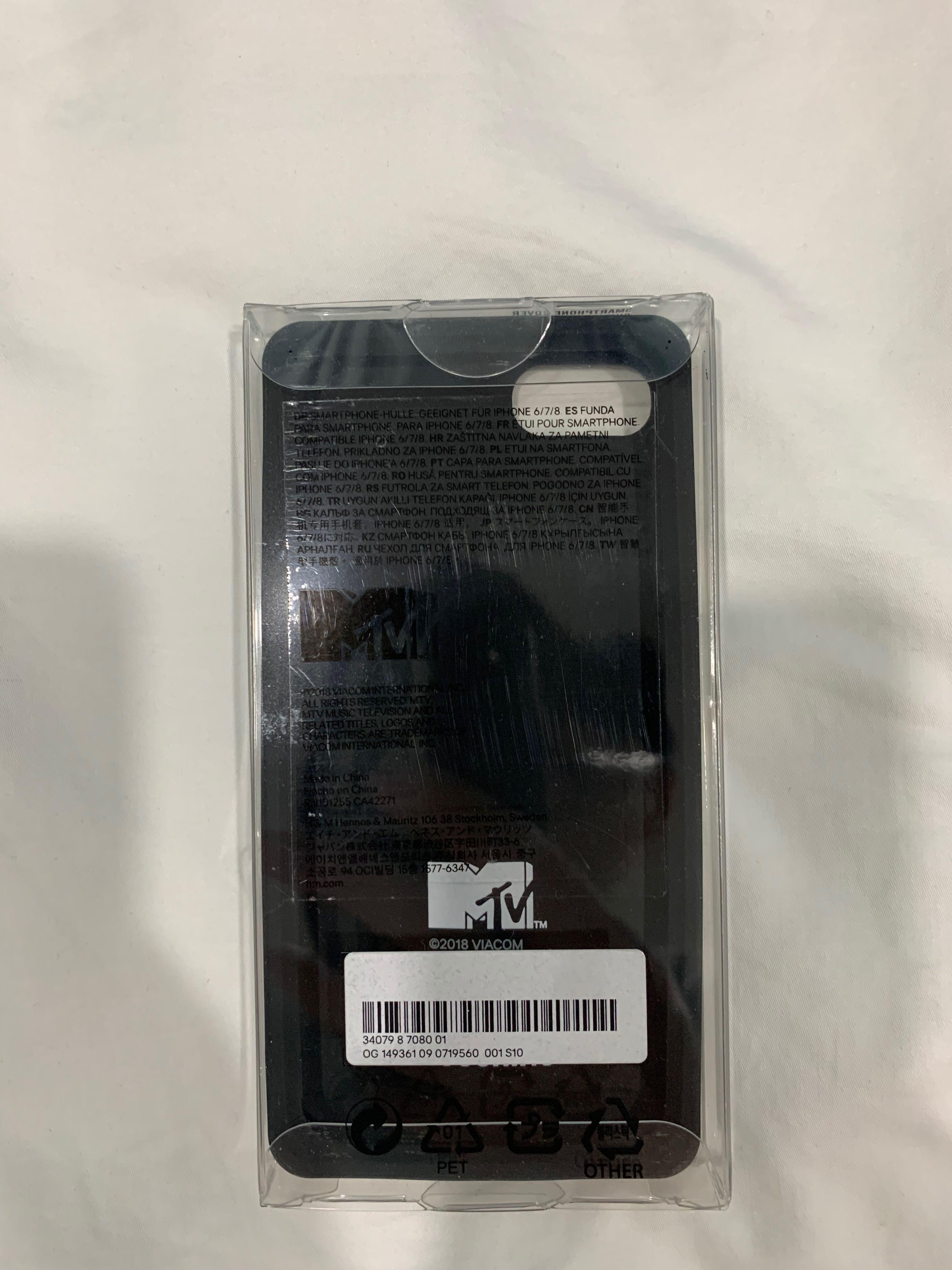 H M x moschino original IPhone 6 7 case Mobile Phones Gadgets