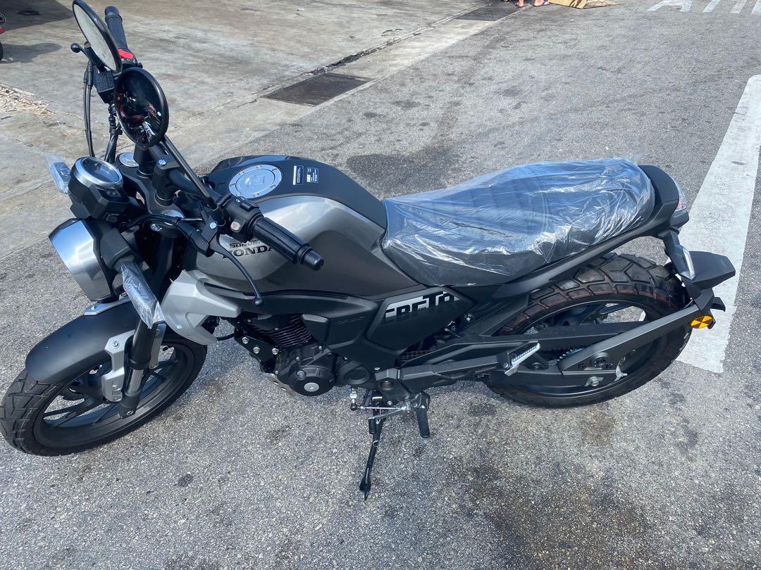 Honda Cbf 190tr Abs Grey Sliver Motorcycles Motorcycles For Sale Class 2b On Carousell