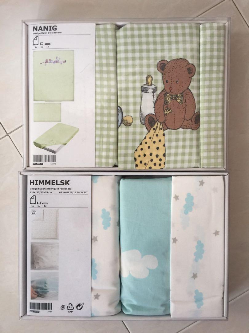 ikea baby cot sheets