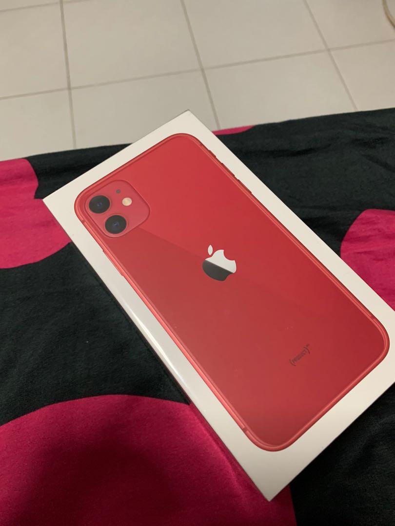 Iphone 11 128 Gb Sealed Box Red Mobile Phones Gadgets Mobile Phones Iphone Iphone 11 Series On Carousell