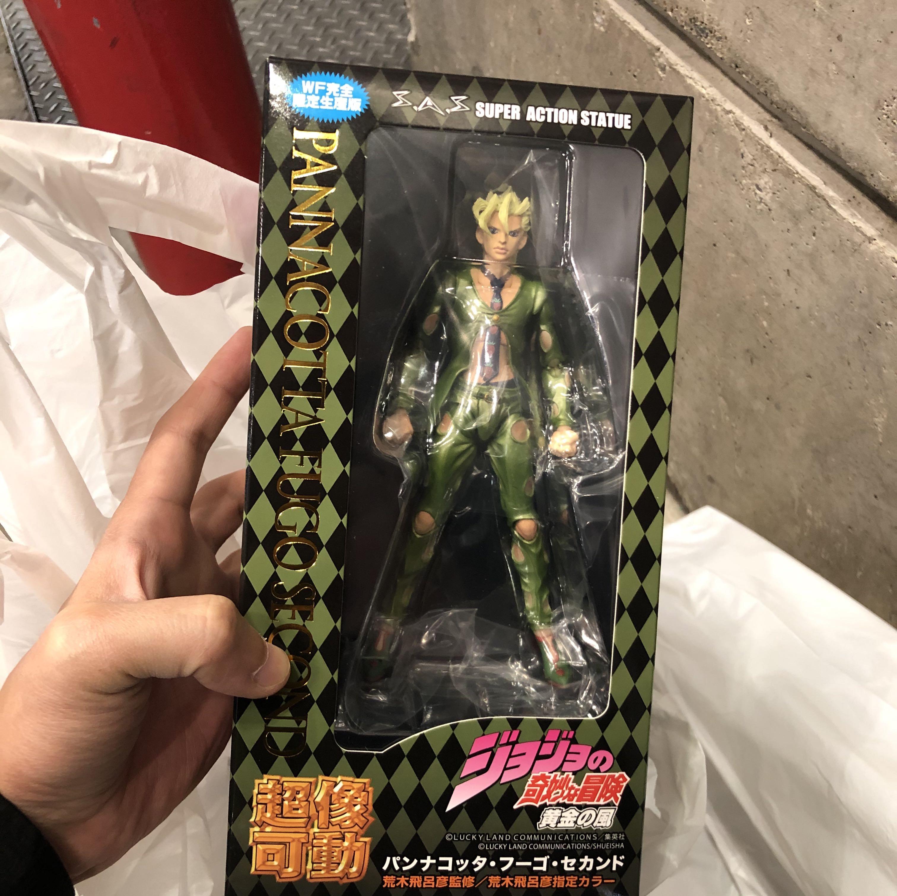 ジョジョ 超像可動 パンナコッタ・フーゴ すごく セカンド