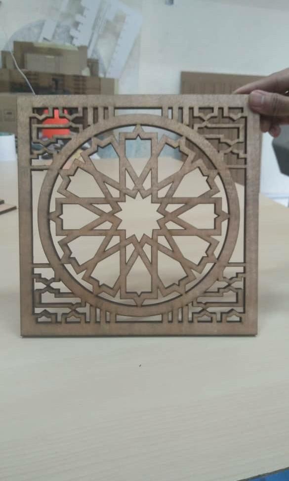 LASER WOOD CARVING, Furniture & Home Living, Furniture, Shelves