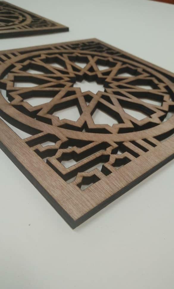 LASER WOOD CARVING, Furniture & Home Living, Furniture, Shelves