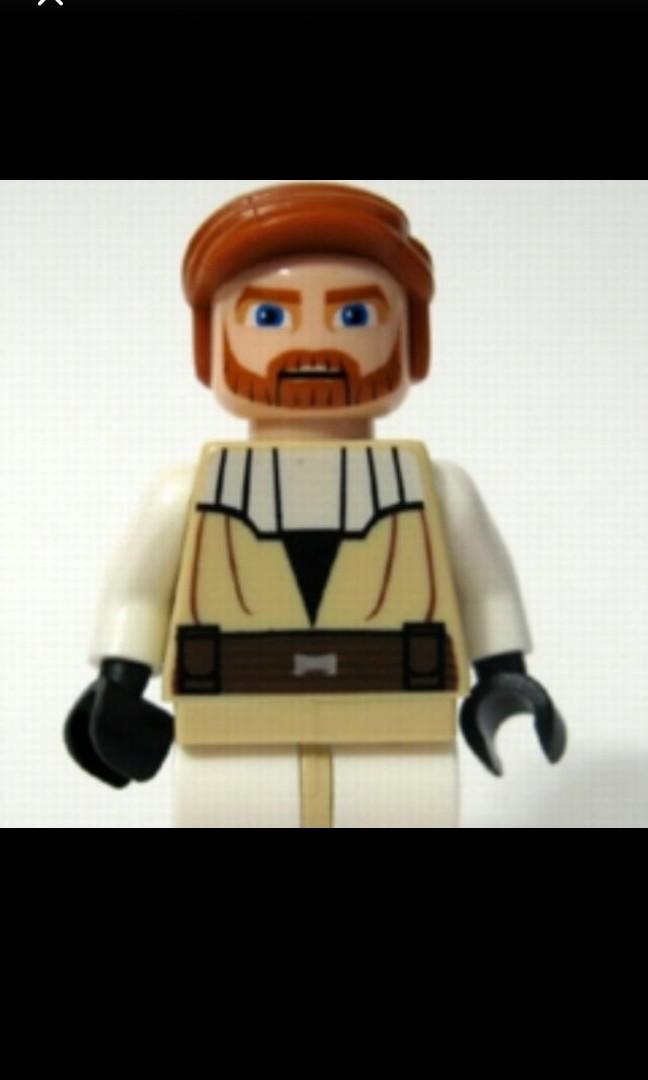 Lego Star Wars Obi Wan Kenobi Clone Wars Toys Games Bricks Figurines On Carousell Clone wars obi wan in the complete saga in the the complete saga style as a unique character entry with an icon. lego star wars obi wan kenobi clone