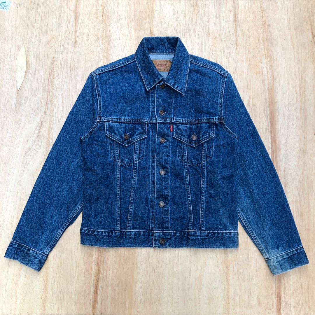 Levi's Strauss Blue Indigo Trucker 