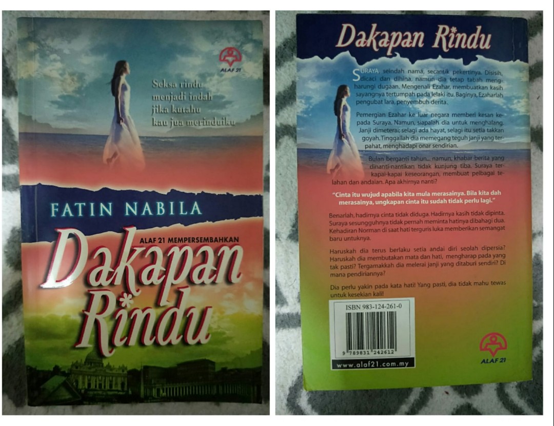 Malay Novel Cinta Books Stationery Non Fiction On Carousell
