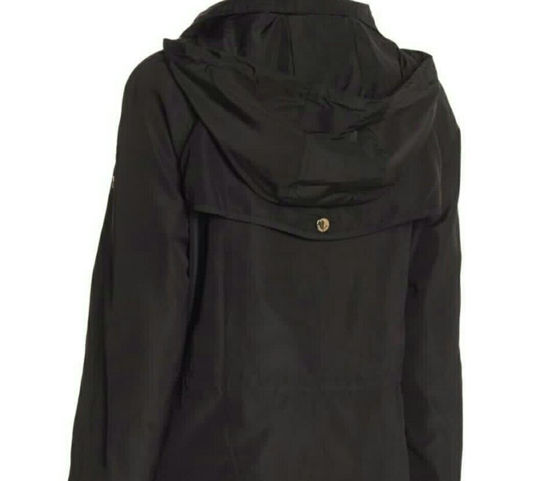 Michael kors missy flap pocket anorak long jacket Fesyen Wanita