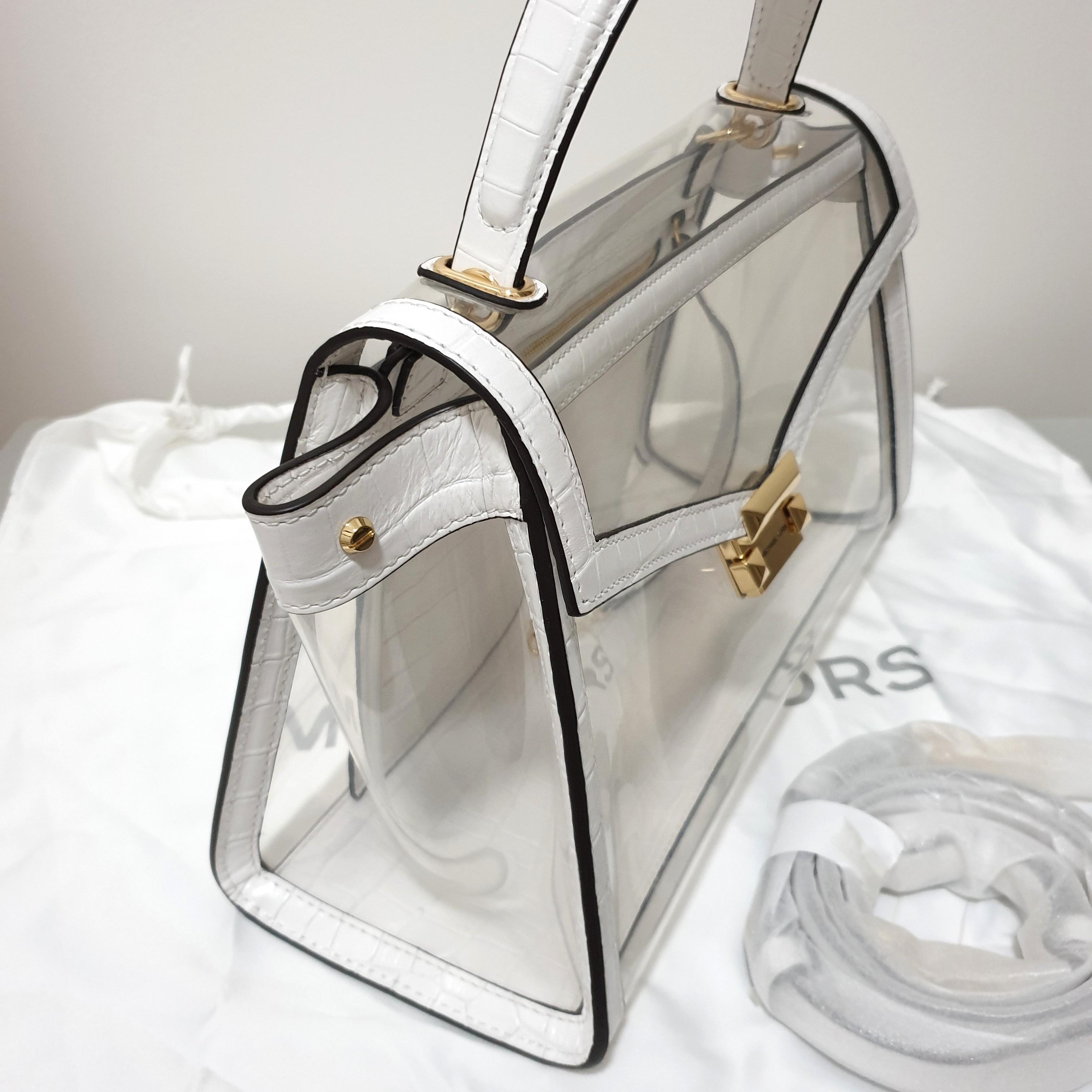 Michael kors whitney clear bag 2025