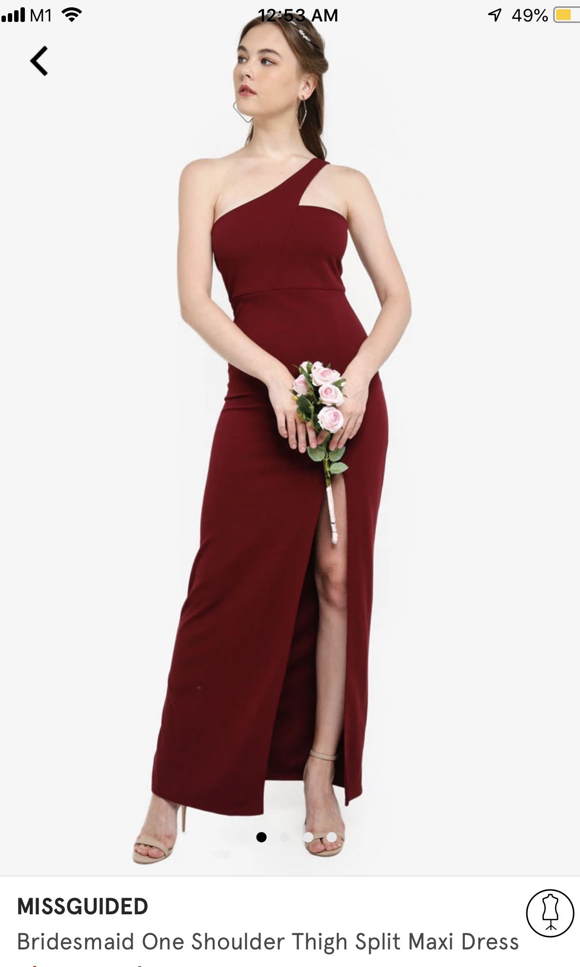 Thigh split maxi dress uk Clearance