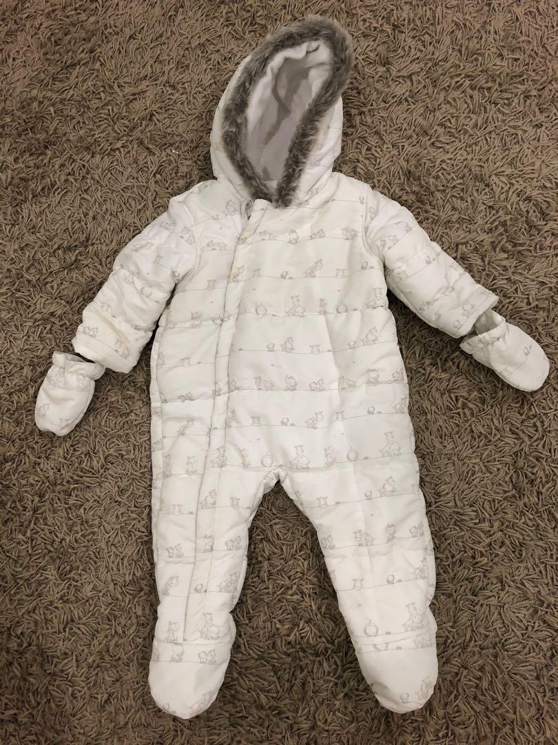 Padded all in one suit baby