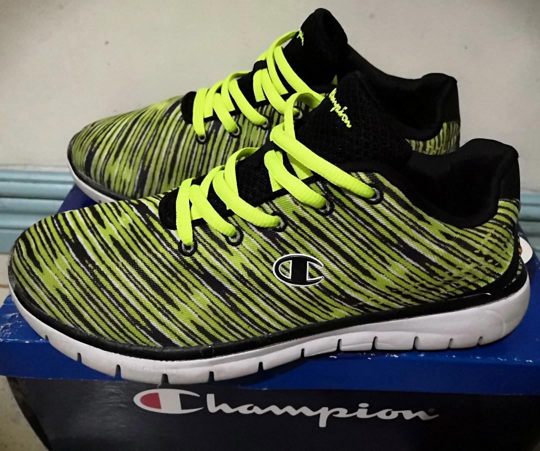 champion shoes lime green