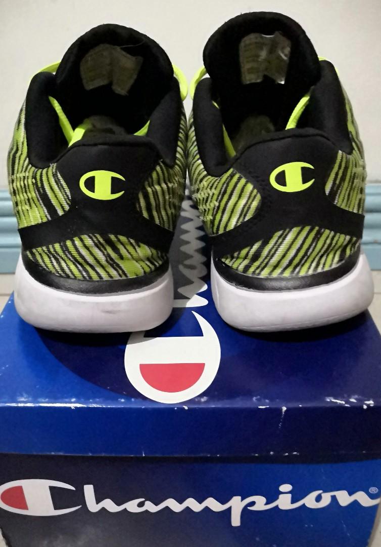 neon green champion shoes