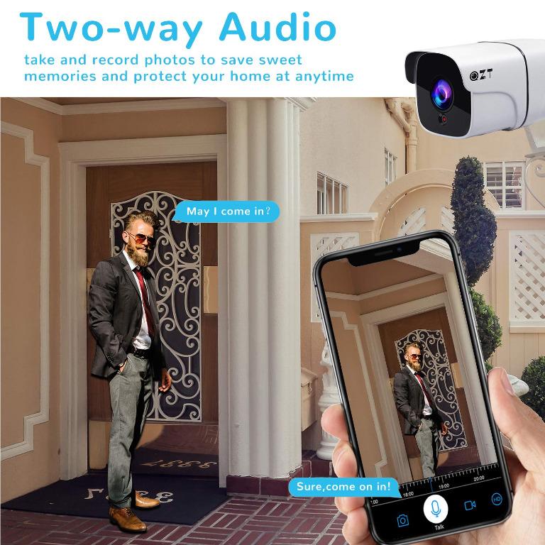 Qzt 1080p fhd new arrivals wifi ip camera