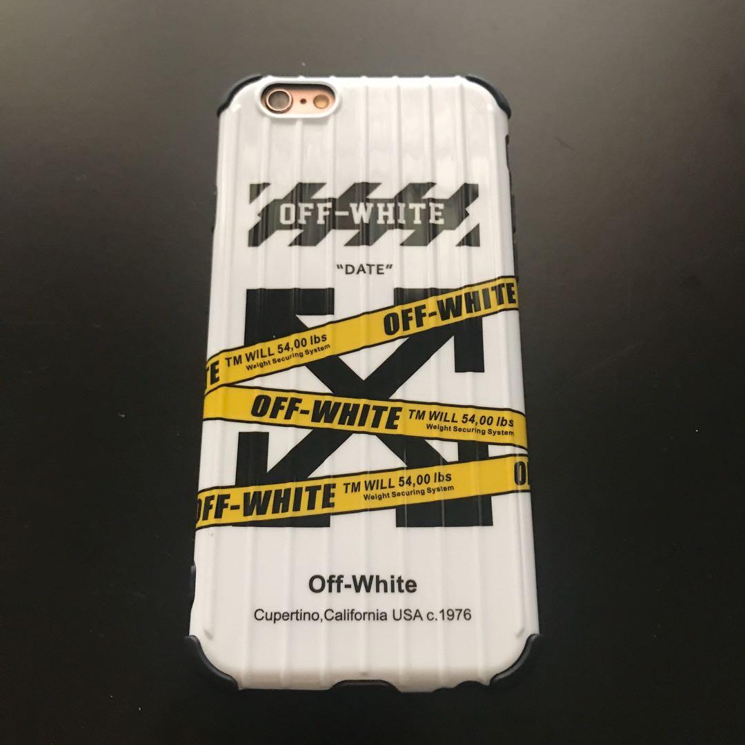 donderdag Schrijft een rapport afbreken Offwhite design case for iPhone 6/6S, Mobile Phones & Gadgets, Mobile &  Gadget Accessories, Cases & Covers on Carousell