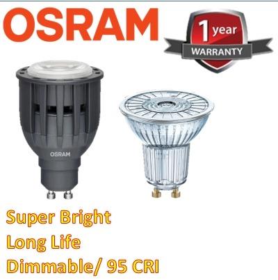 Osram High Brightness GU10 LED bulb Dimmable 8W 10W Furniture Home Living Lighting Fans Lighting on Carousell
