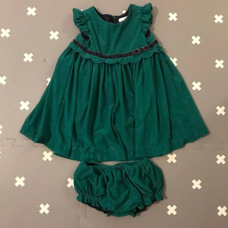 emerald green baby clothes