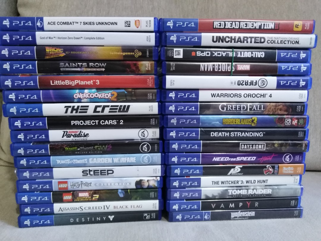 ps4 all games price