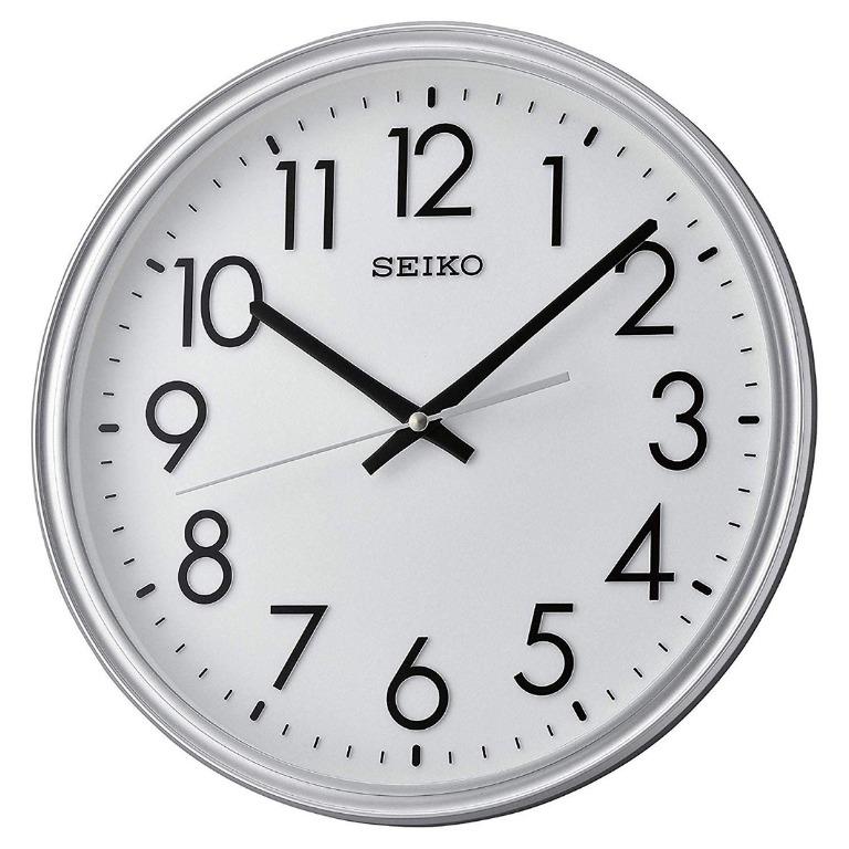 QXA736S Seiko Quartz Silver Wall Clock (Singapore Only), Furniture & Home  Living, Home Decor, Wall Decor on Carousell