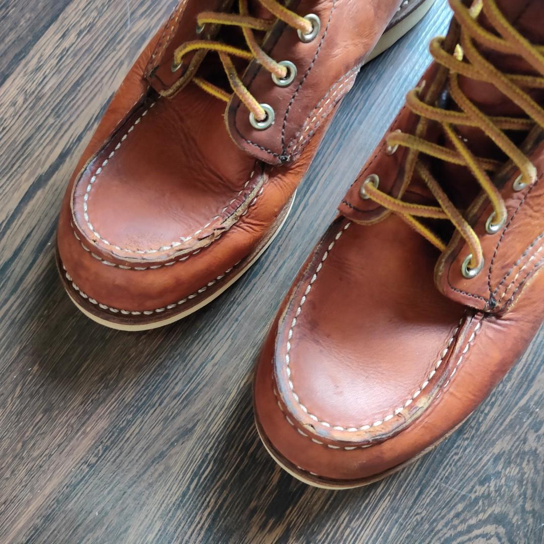 RED WING 875 Classic Moc Toe (Category: Boots) located in Cebu City. Submitted by denimholic (Listing ID 277462372, Image 2). Description: Authentic Preloved Red Wing 875 UK 6 / US 7 D Mens heeldrag Very good condition.
