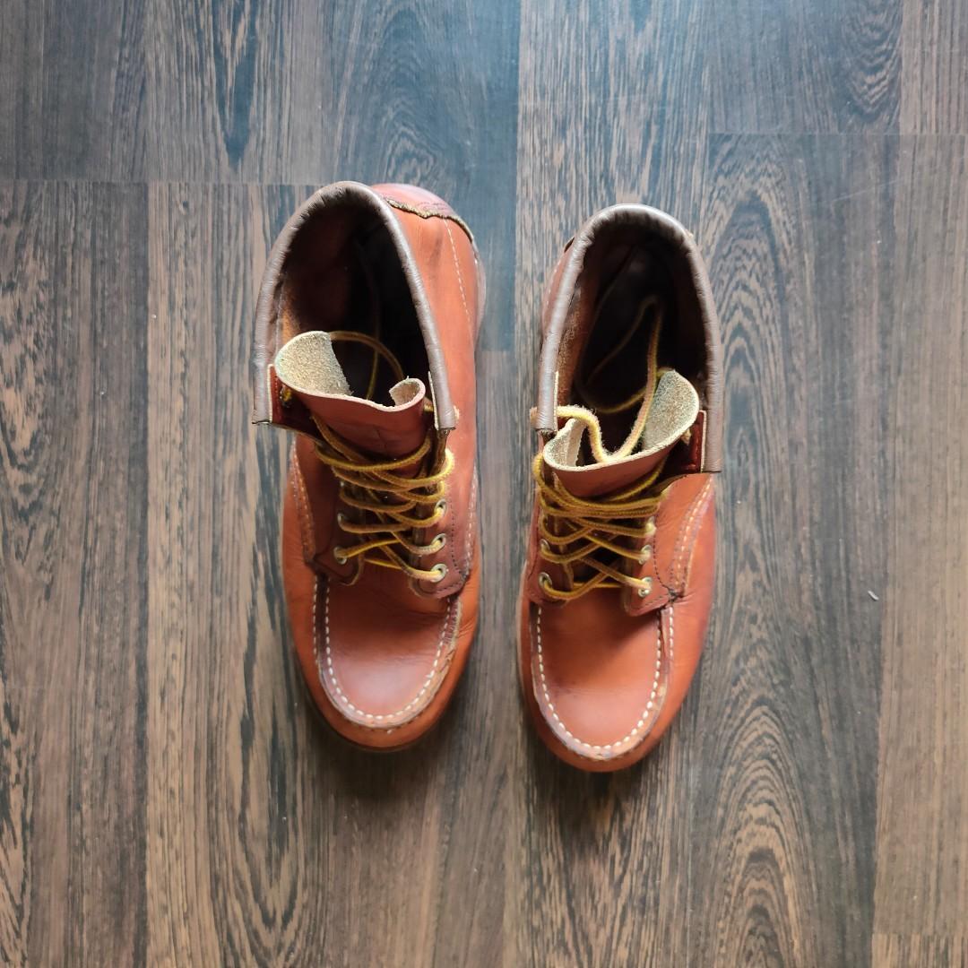 RED WING 875 Classic Moc Toe (Category: Boots) located in Cebu City. Submitted by denimholic (Listing ID 277462372, Image 3). Description: Authentic Preloved Red Wing 875 UK 6 / US 7 D Mens heeldrag Very good condition.