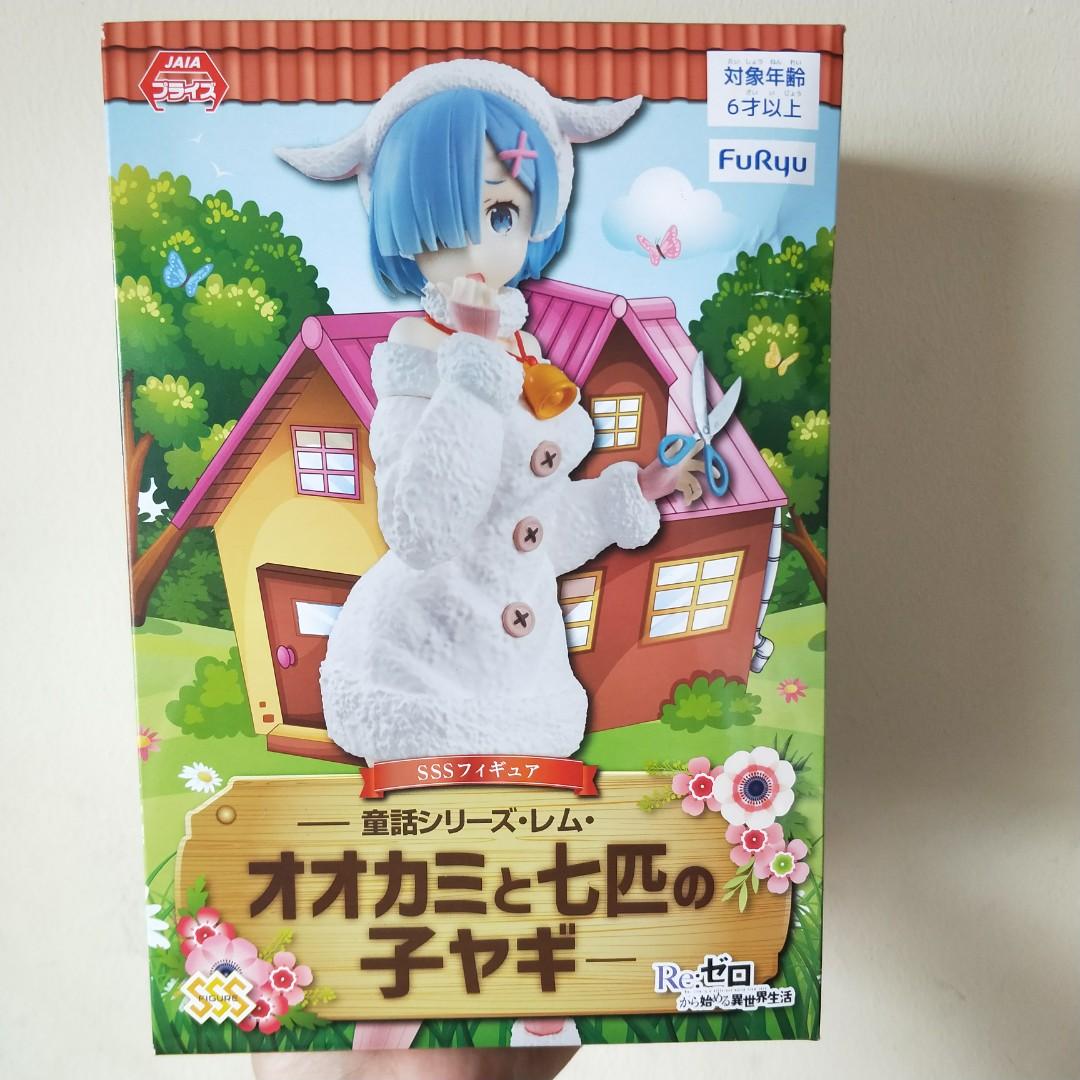 [Sale] ReZero Rem Sheep Figure Toreba, Hobbies & Toys, Toys & Games on Carousell