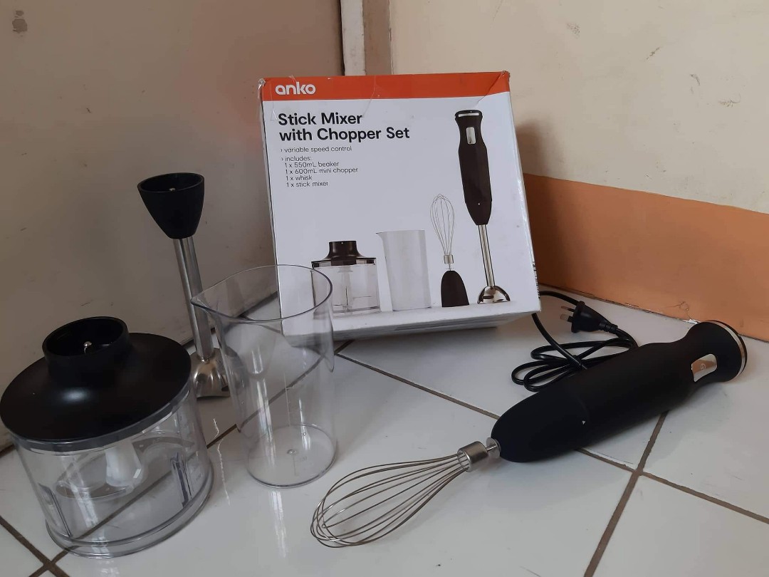 Stick Mixer and Chopper Set, TV & Home Appliances, Kitchen Appliances