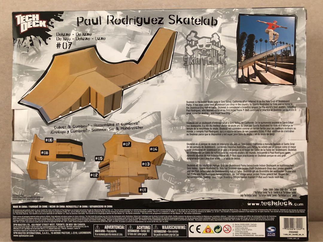 Tech deck paul rodriguez skatelab online