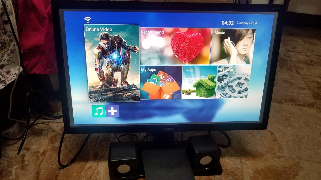 Turn TV / Monitor into Smart TV, Bnew Smart Android Box, Netflix, HDMI