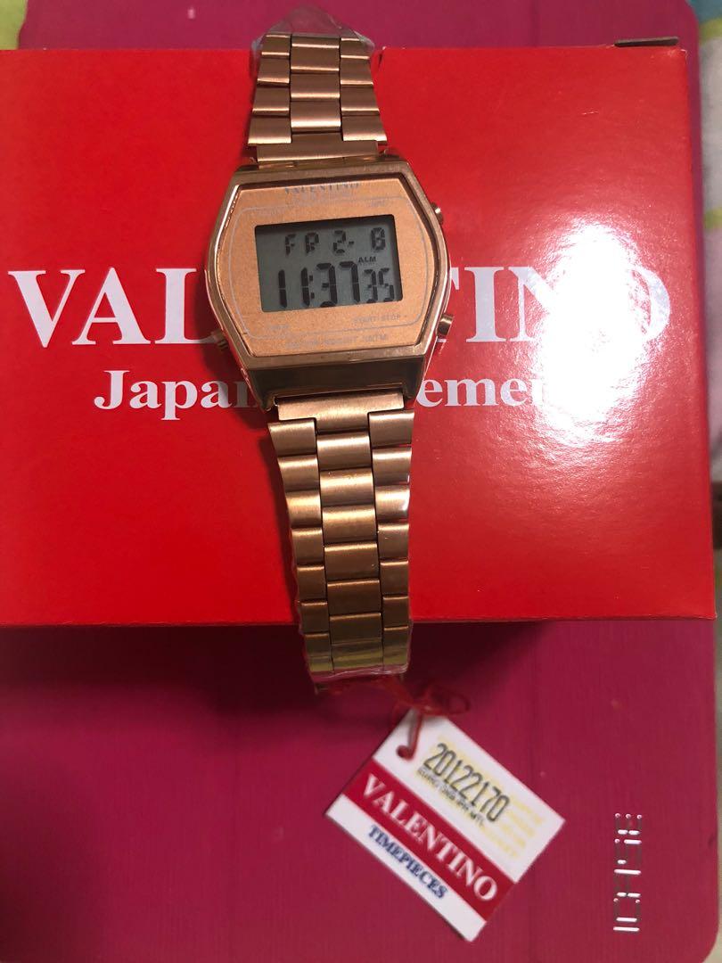Valentino Movement Digital Watch, Women's Watches & Accessories, Watches on Carousell