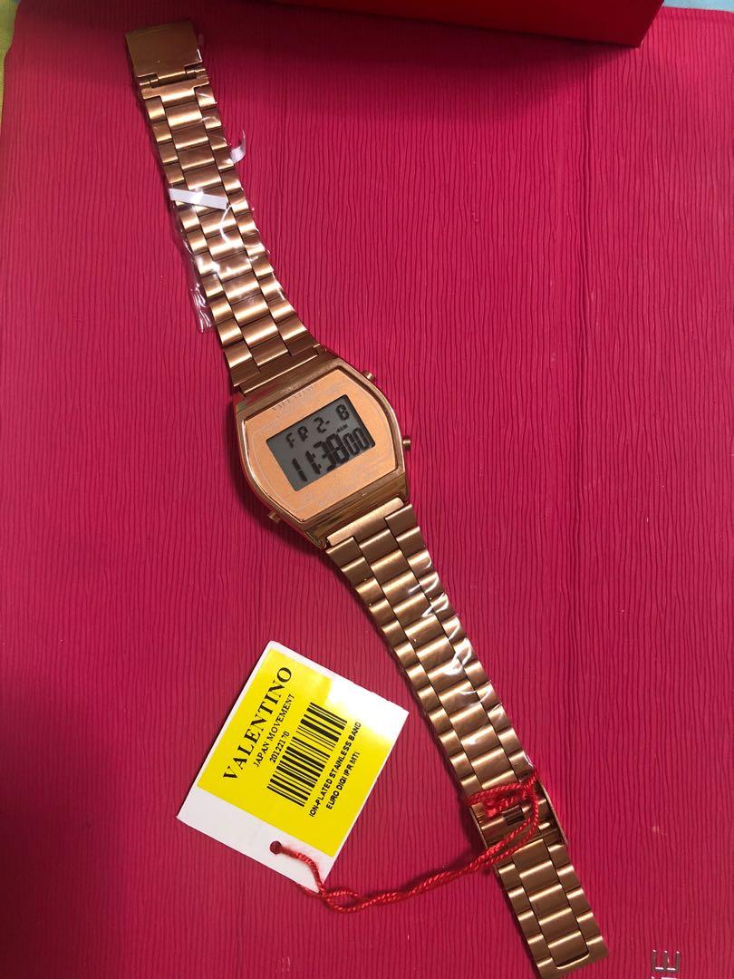 Valentino Japan Movement Digital Wrist Watch, Women's Fashion, Watches