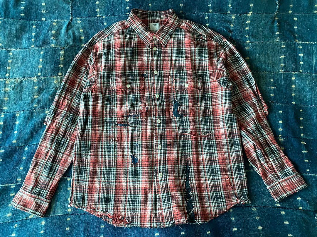 全商品格安セール visvim LUMBER SHIRT CRASH CHECK - トップス