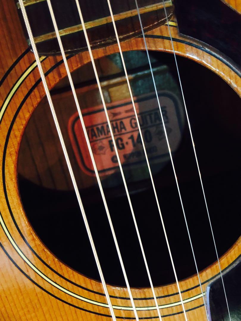 Yamaha FG-140 Red Label , Hobbies & Toys, Music & Media ...