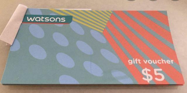 $5 vouchers
