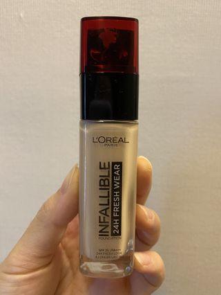 L’oreal 130 true beige Foundation