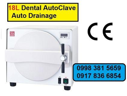 Easyclave Portable Autoclave Steam Sterilizer Dental 18Litters CLEAN MED AUTO DRAINAGE
