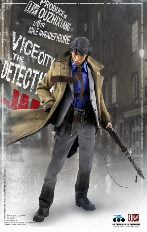 全新啡盒未開現貨】1:6 COOMODEL VC001 罪惡都市VICE CITY 偵探W THE