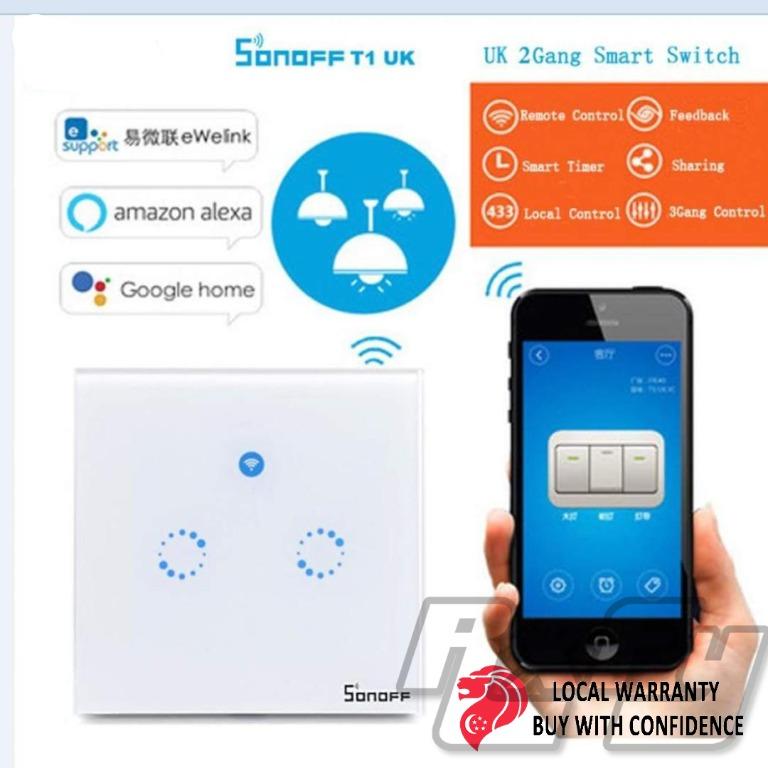 Sonoff t1 shop google home