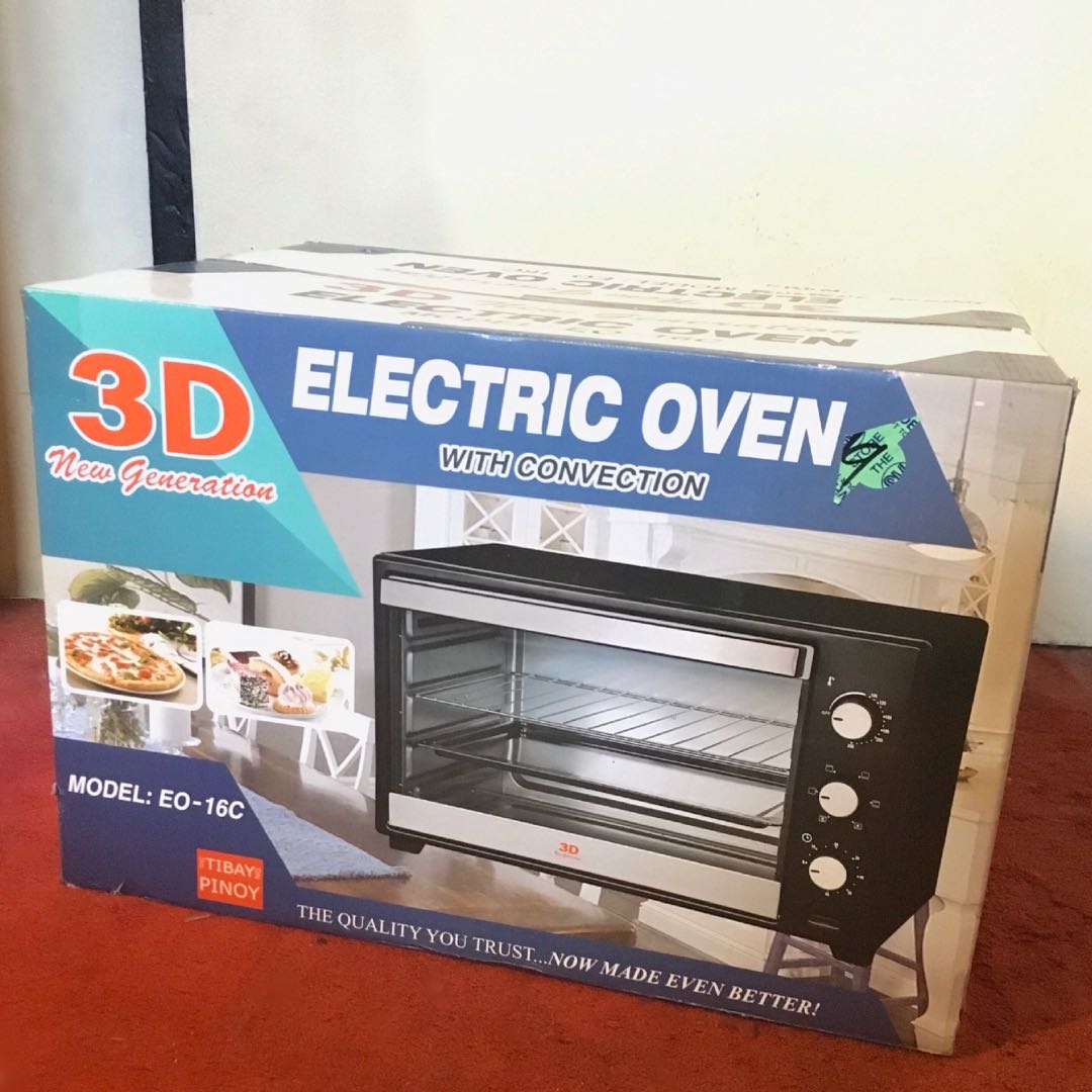 3d Electric Oven With Convection Model Eo 16c Home Furniture