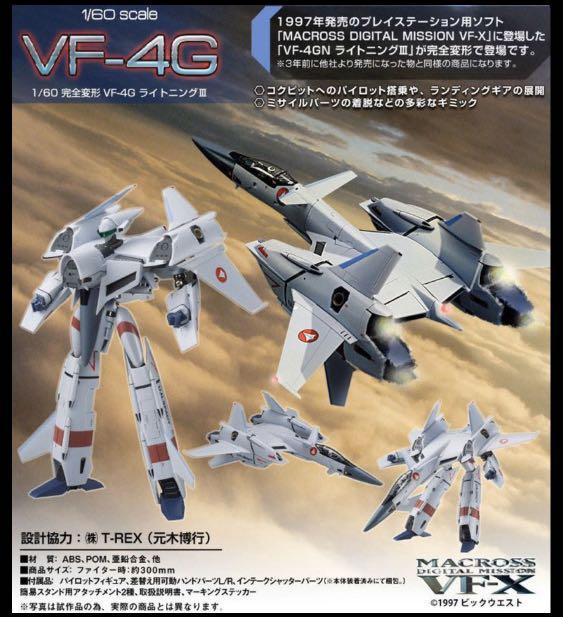 超時空要塞Macross VF-4G vfx 1/60 Arcadia (Yamato) 日版, 興趣及遊戲
