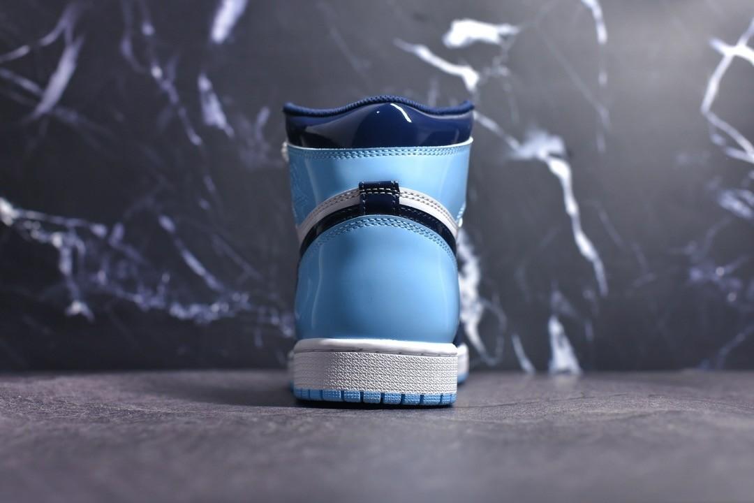 Air jordan shop 1 patent blue
