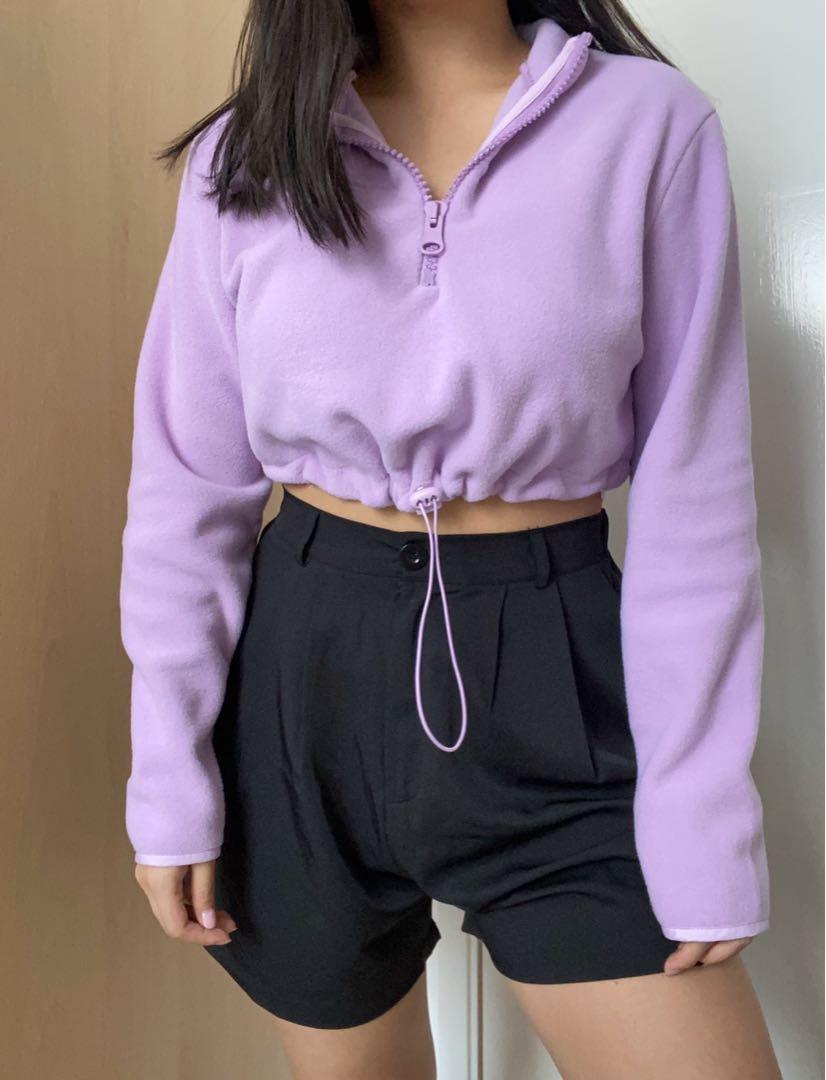 asos lilac top