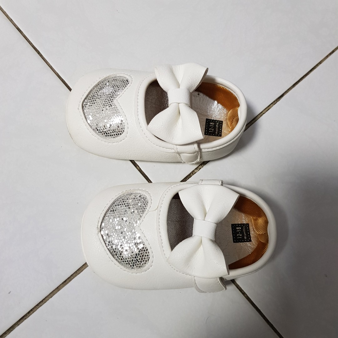 White christening shoes discount girl