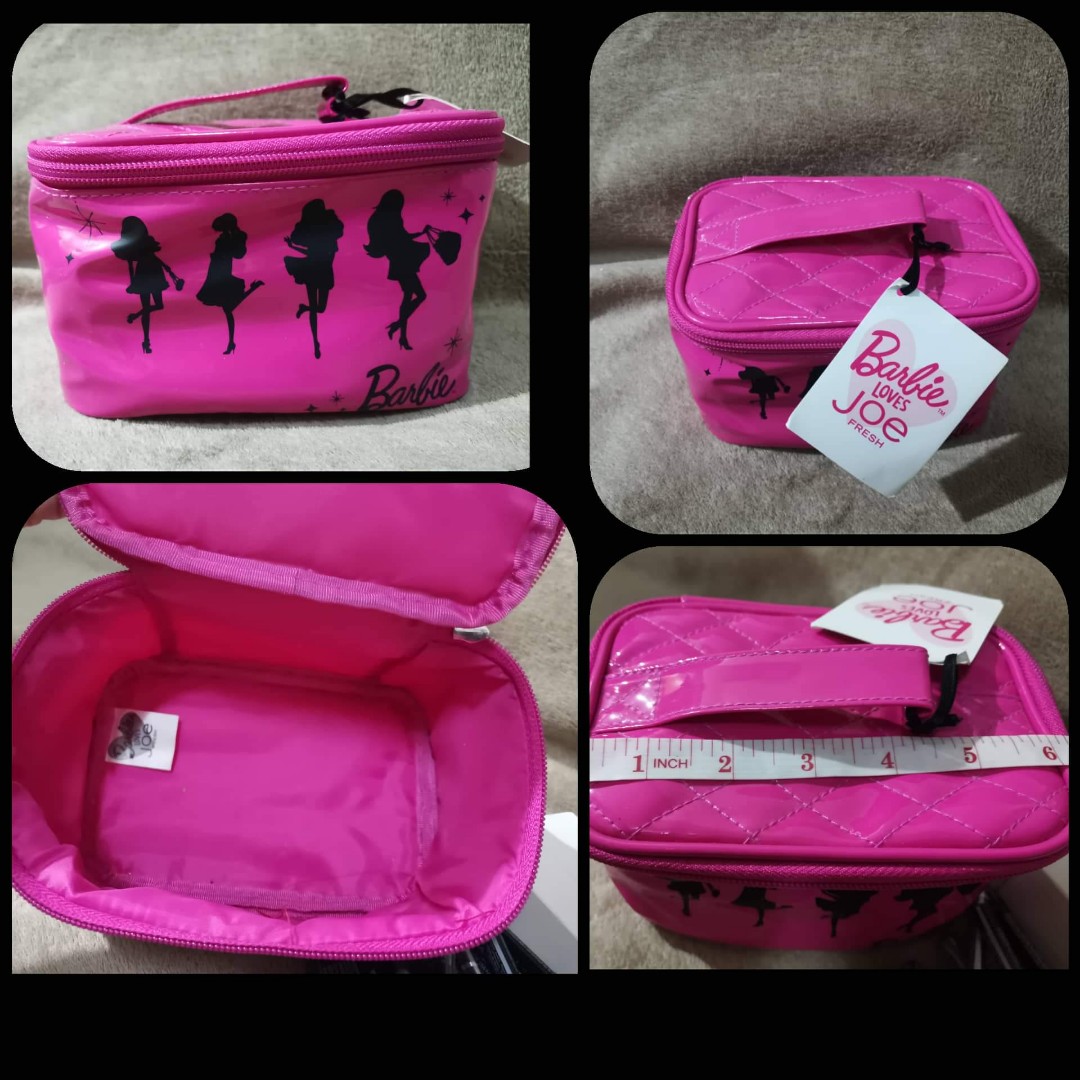 barbie cosmetic bag