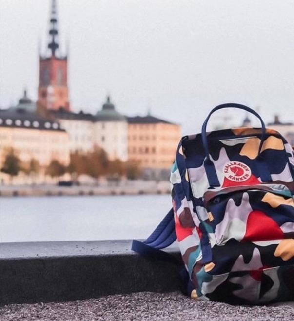Beg Sekolah Tahan Lasak Unisex Colourful Backpack Fjallraven Kanken